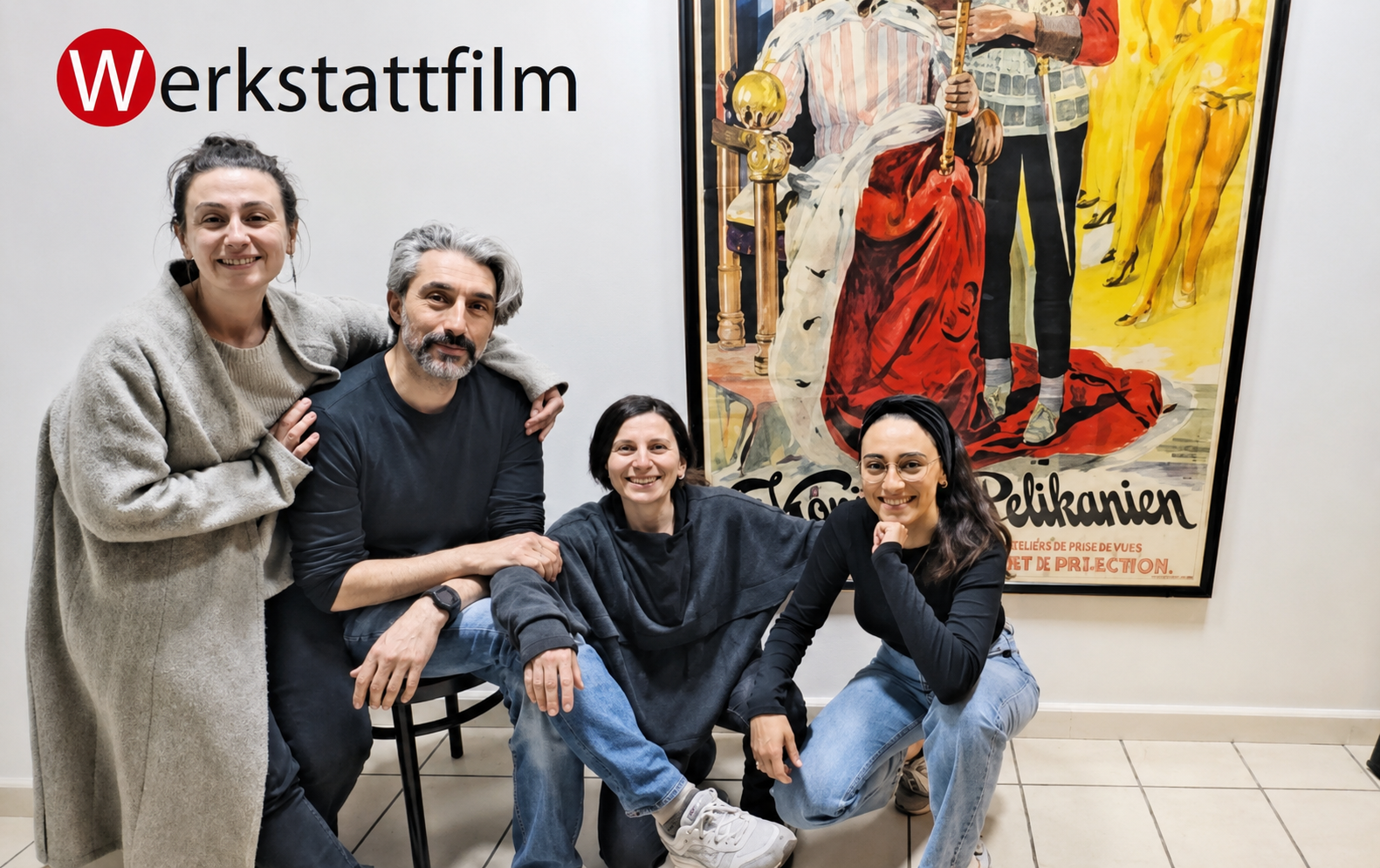 Foto von links: Ayşe Berber Wolf, Deniz Kılıç, Nuriye Berber, Dilara Şahan